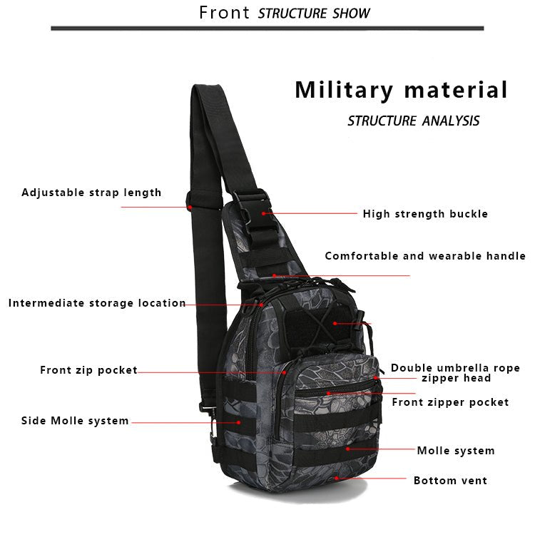 High Quality Military Hiking Tactical Backpack Bags image 6