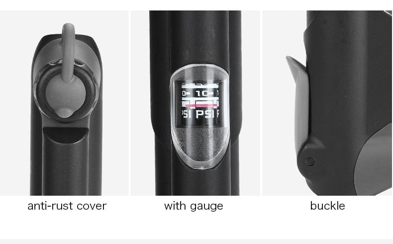 INBIKE Portable Mini Hand Pump Bicycle Cycling Air Pump image 25