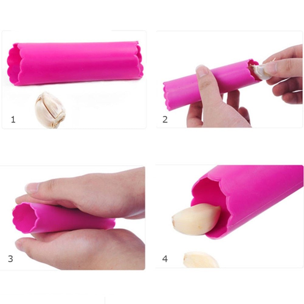 Multi-function Manual Garlic Presser | Garlic Grinding Chopper| Stainless Steel Garlic Slicer image 19