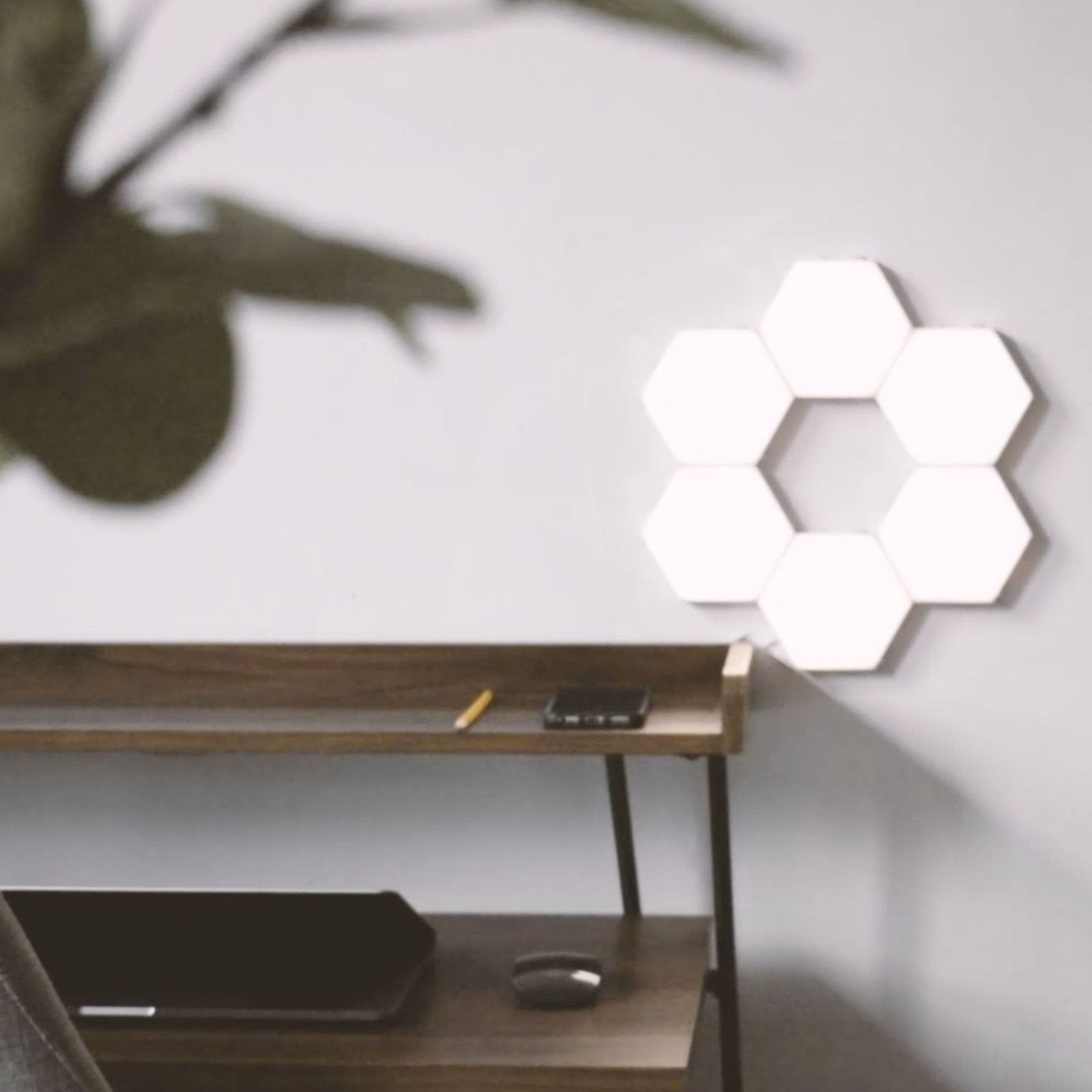Quantum LED Hexagonal Lamps | Touch Sensitive Modular Wall Decoration Lighting System image 18