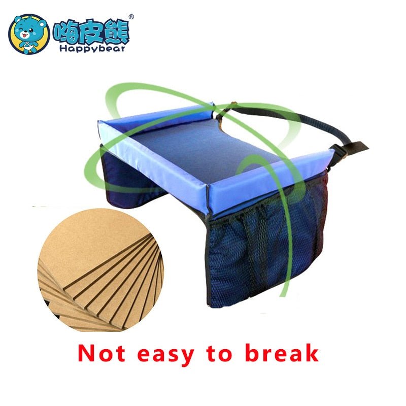 2PCS Waterproof Baby Car Seat Tray Stroller for Kid Toys, Games and Food image 6