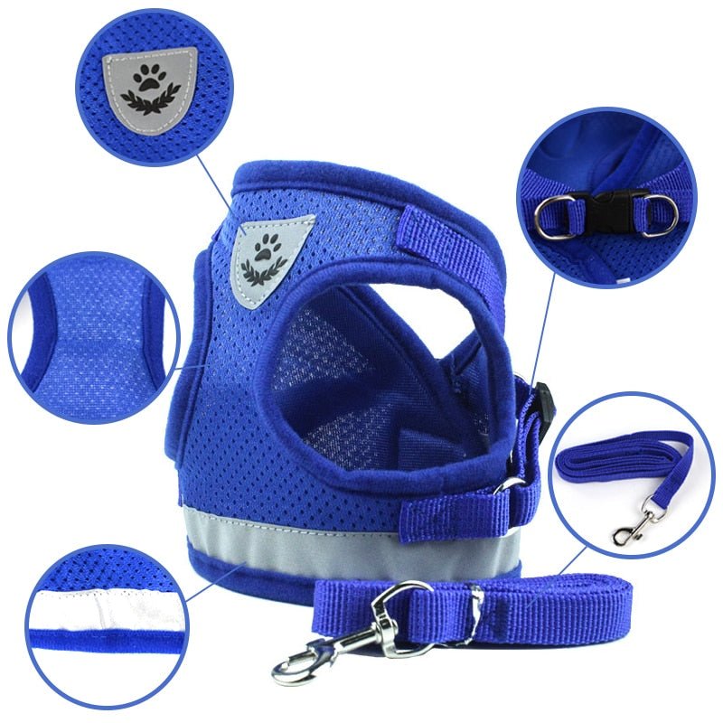 Adjustable Reflective Dog Vest Harness image 10