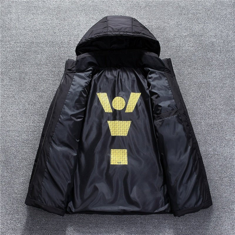 New Winter Jacket | Men High Quality Casual Coat | Hood Thick Warm Waterproof Jacket | Male Winter Parkas Outerwear image 17
