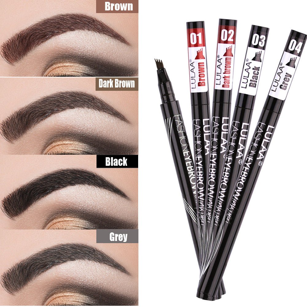 Liquid Eyebrow Pencil | Waterproof Microblading Fine Sketch EyeBrow Pencil image 1