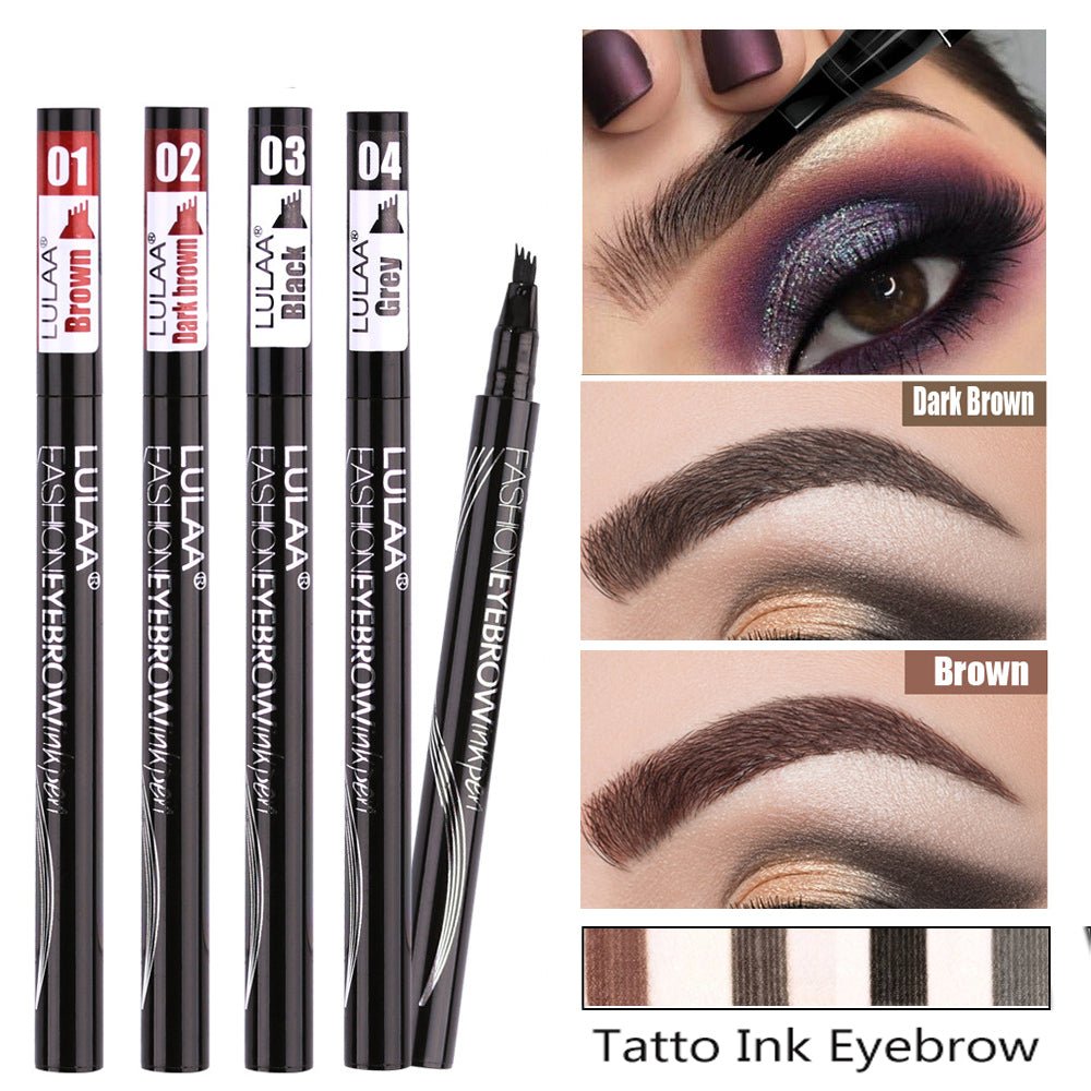 Liquid Eyebrow Pencil | Waterproof Microblading Fine Sketch EyeBrow Pencil image 10
