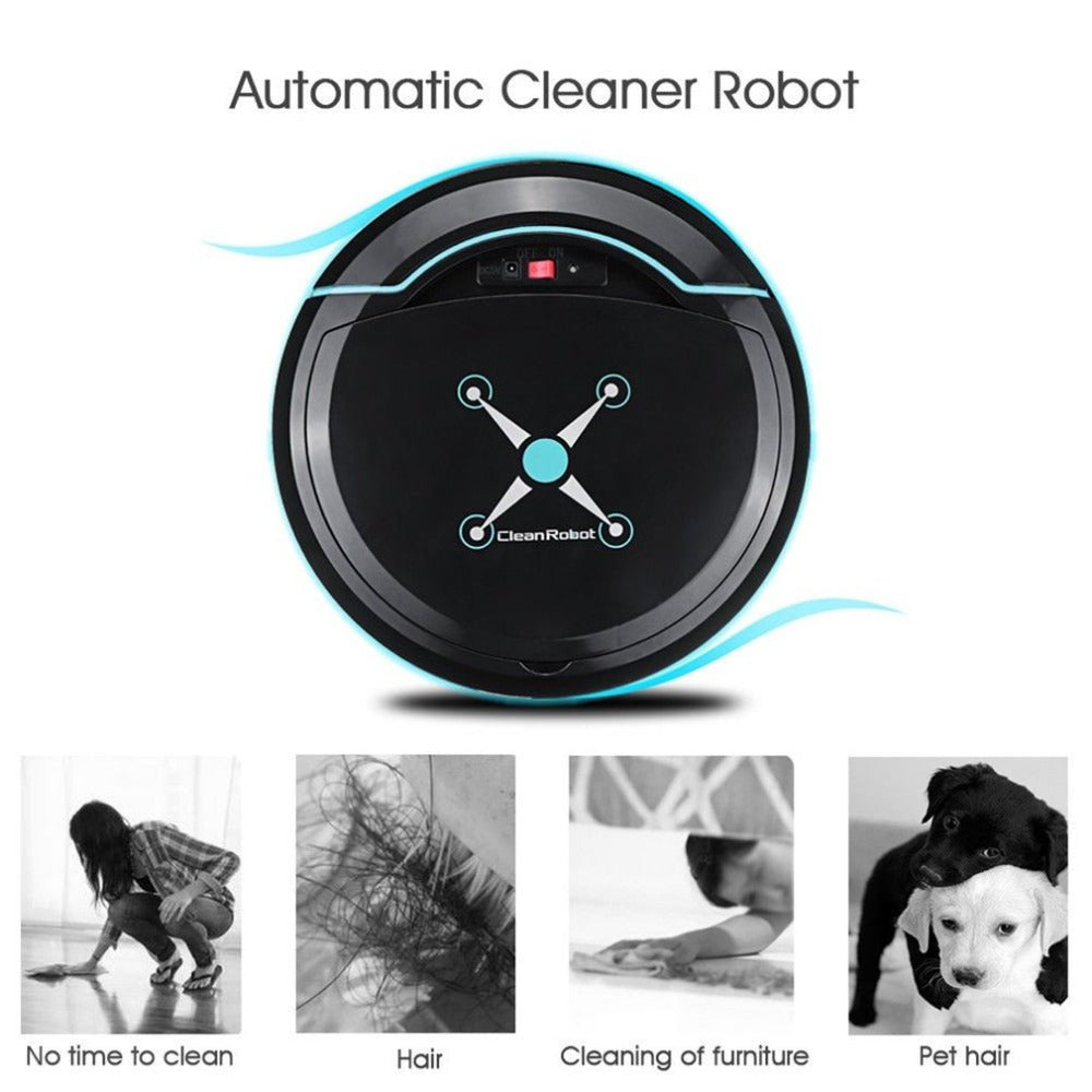 Intelligent Automatic Sweeping Robot | Household USB Rechargeable Automatic Smart Robot Vacuum Cleaner | Automatic Sweeping Machine image 9