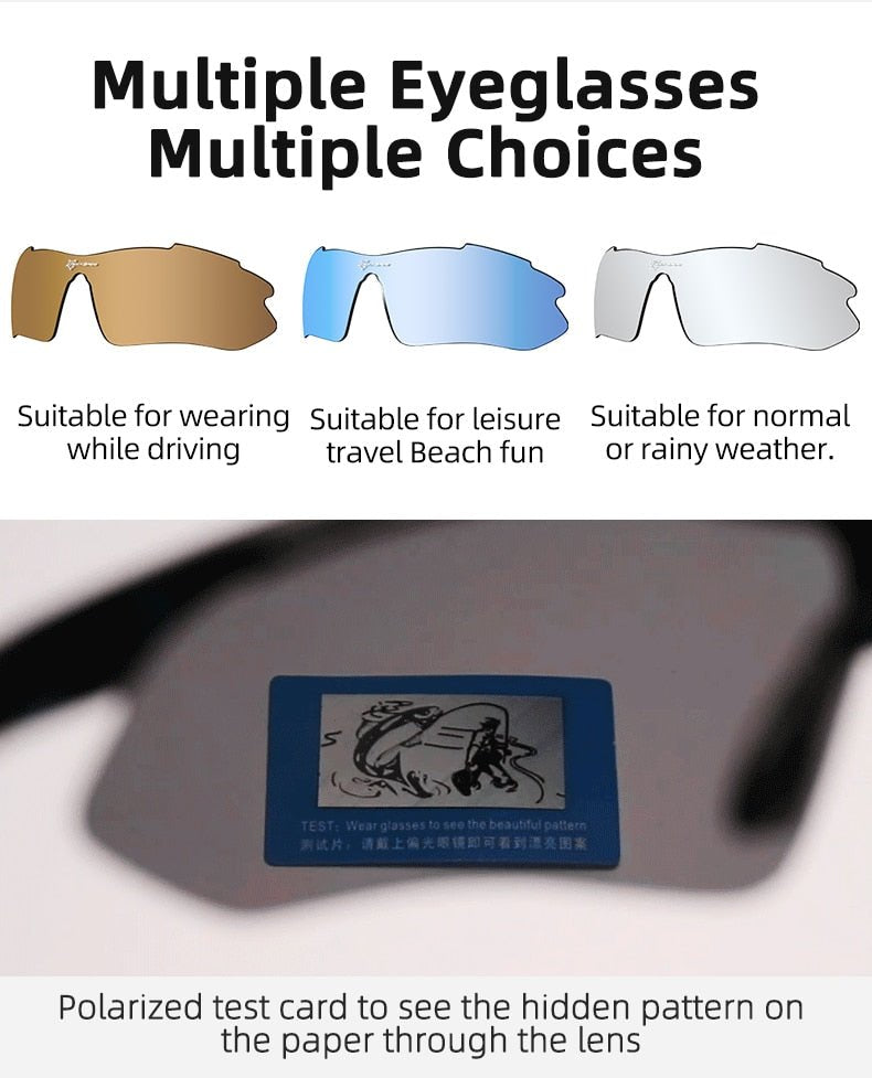 RockBros Polarized Cycling SunGlasses image 2