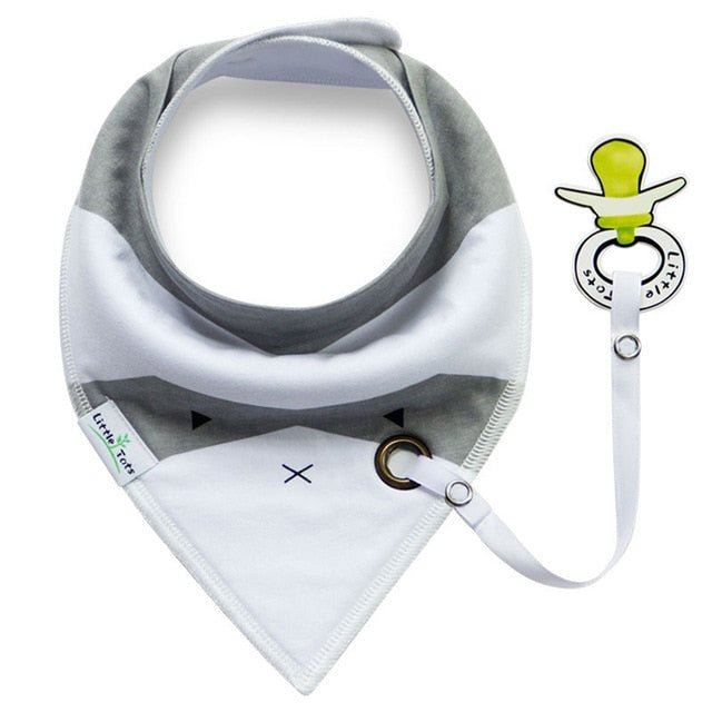 Baby Cotton Bandana Bibs - NZ006 image