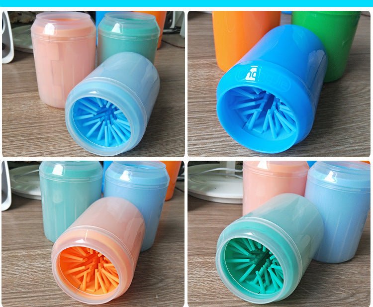 Dog Paw Cleaner Cup | Soft Silicone Combs | Portable Pet Foot Washer Cup | Dirty Cat Foot Cleaning Bucket image 8