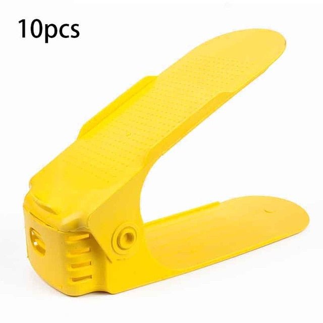 10pcs Durable Adjustable Shoe Organizer image 2
