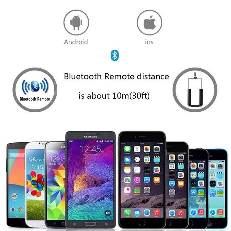 Flexible Sponge Octopus Tripod Phone Holder Camera Stand With Bluetooth Remote Shutter image 9