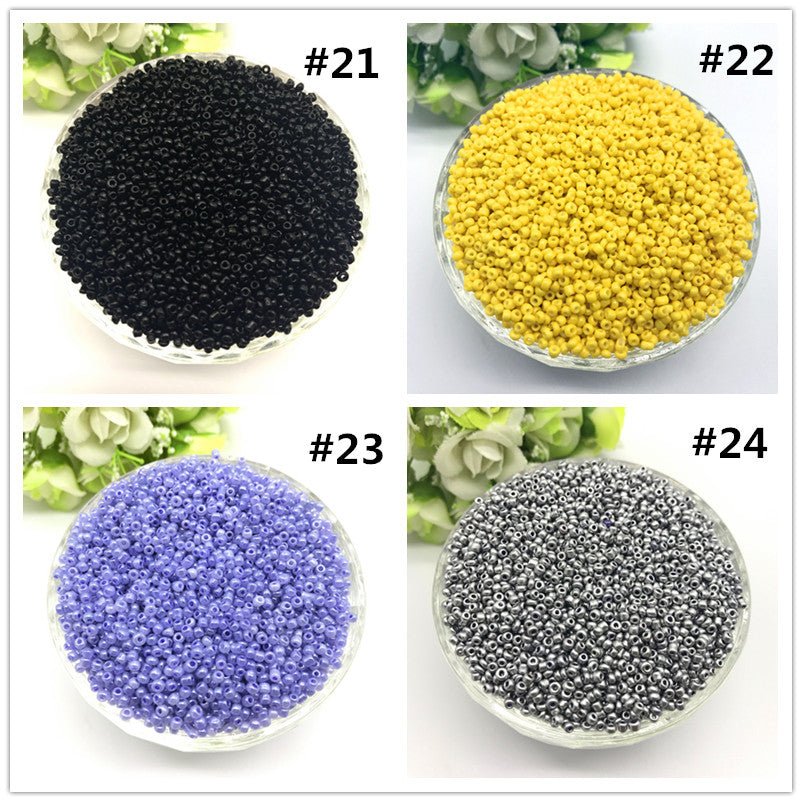 1000pc Czech Glass Seed Beads Accessories for Bracelet and Necklace Jewelry Making image 1