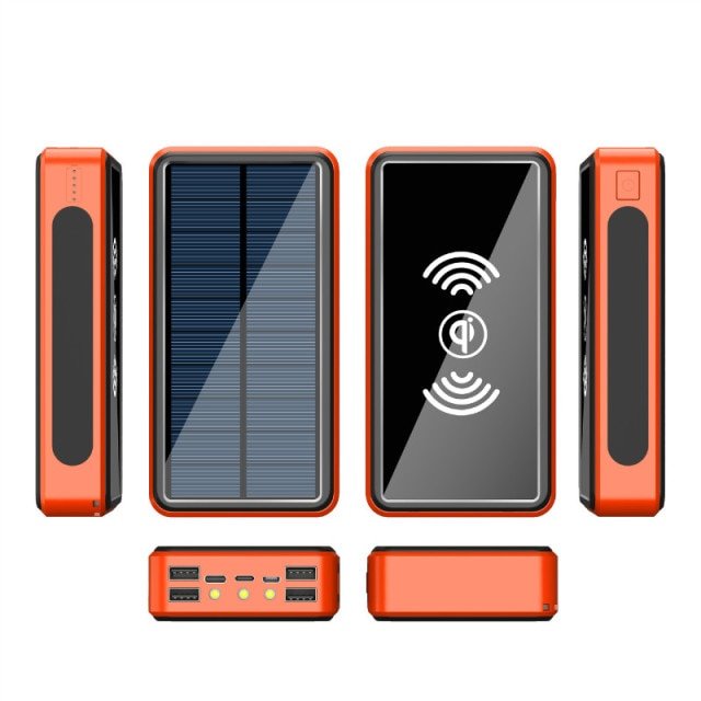 80000 mAh Waterproof Polymer Solar Power Bank Battery Charger image 26