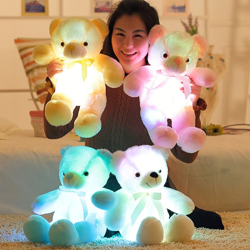 Luminous 30/50/80cm Creative Light Up LED Teddy Bear image 6