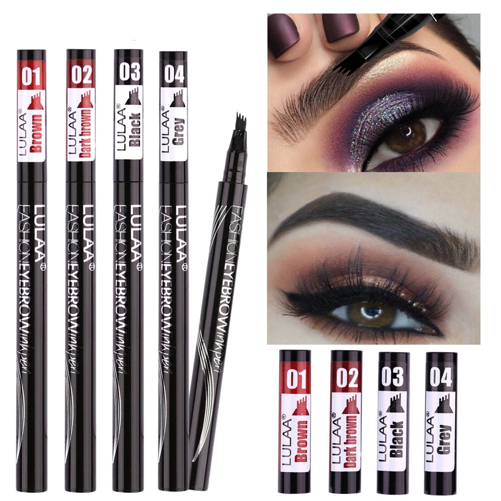 Liquid Eyebrow Pencil | Waterproof Microblading Fine Sketch EyeBrow Pencil image 7