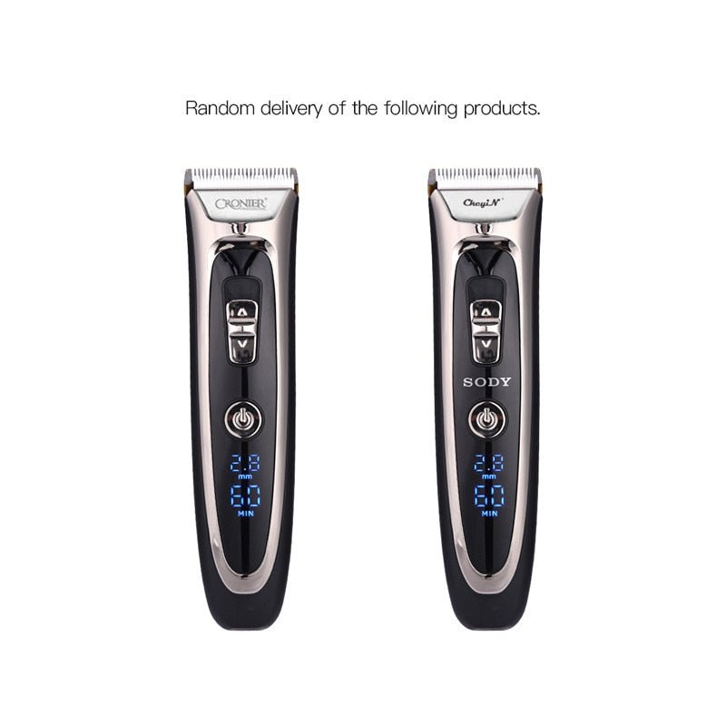 Professional Digital Rechargeable Cordless Hair Clipper and Trimmer image 14