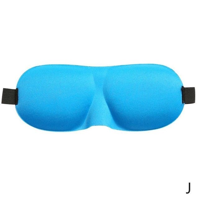 Soft Portable Sleeping Travel Eye Mask - as the picture 10 image