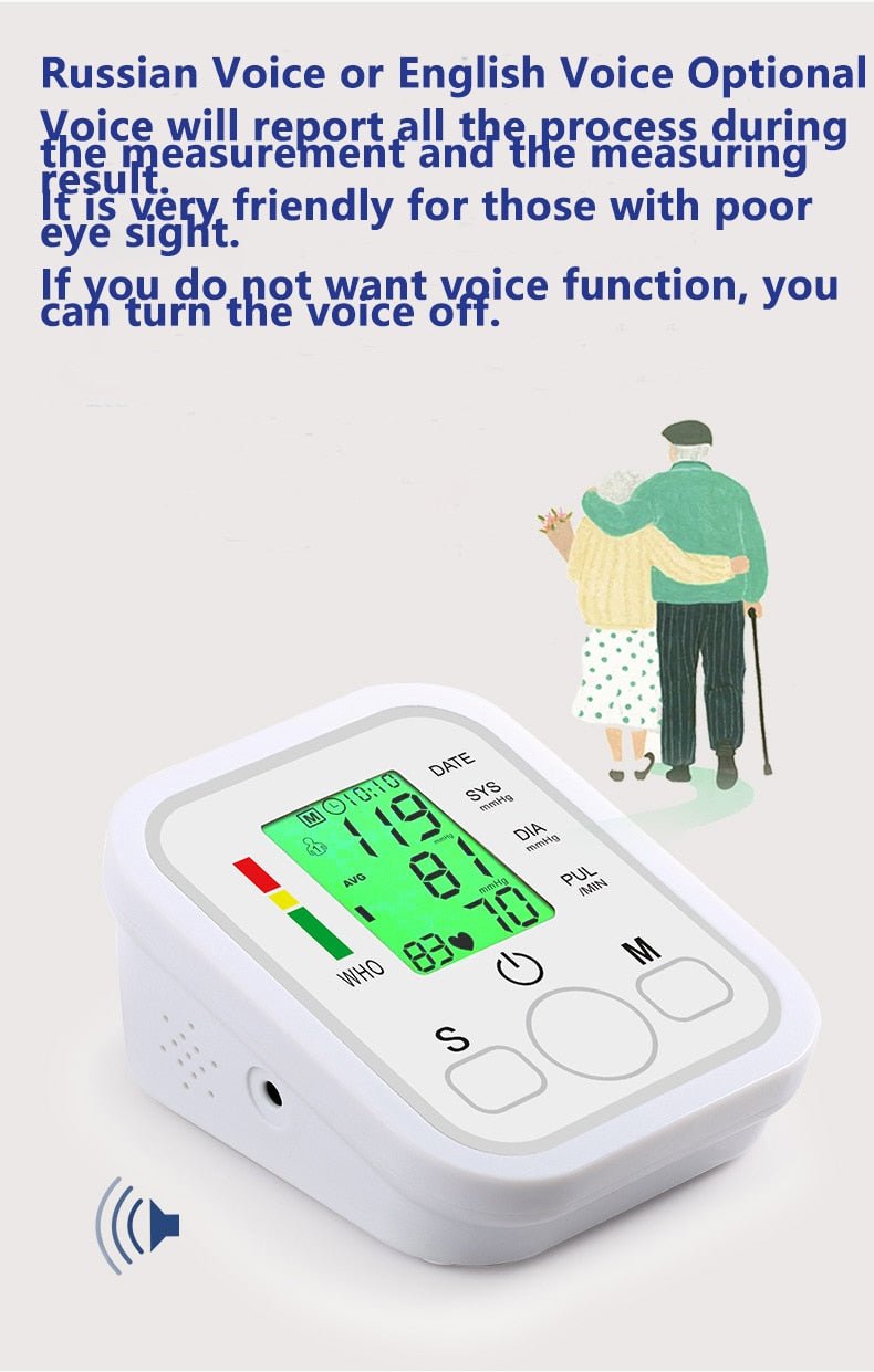 Saint Health Automatic Upper Arm Blood Pressure Monitor – Accurate Sphygmomanometer for Arterial Pressure Measurement image 7