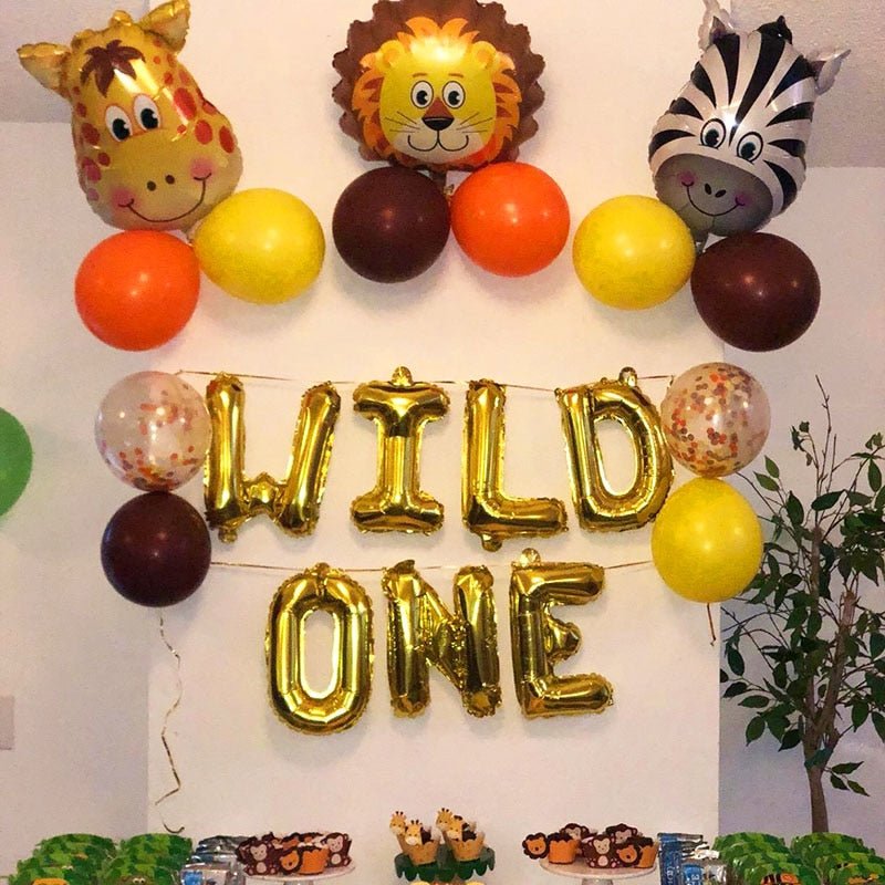 Baby Shower Animal Balloons | Birthday Jungle Party Balloon | Wedding Party Decor | Kid Birthday Balloon image 12