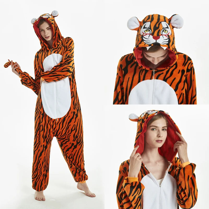 Kigurumi Unicorn Pajamas ‚Äì Kids‚Äô Animal Onesies for Boys & Girls, Warm Winter Homewear image 44