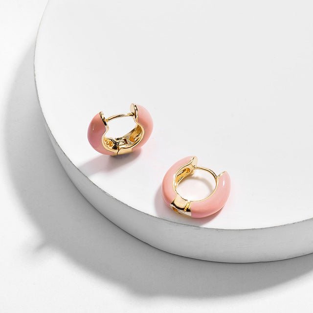 Bohemian Imitation Trendy Small Clip No-Piercing Earrings Cuff For Women and Girls - 2pcs Style 20 image