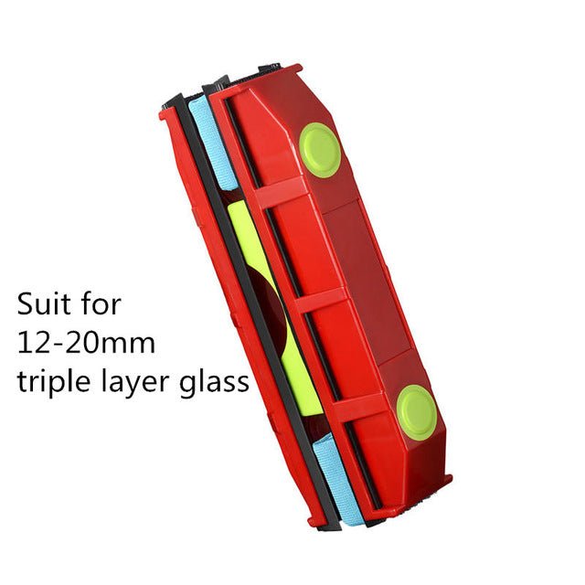 Handheld Portable Double Sided Magnetic Window and Glass Cleaning Brush image 4