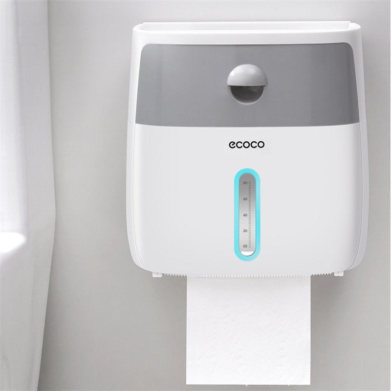 Waterproof Wall Mountable Toilet Tissue Paper Holder image 13