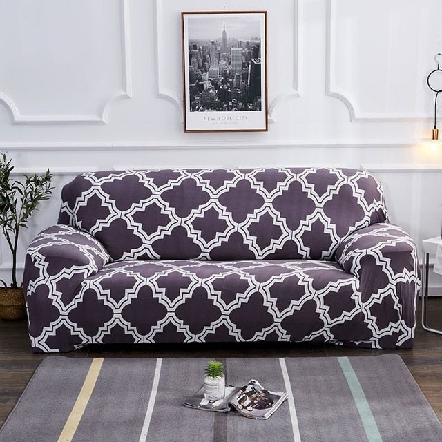Elastic Stretch Sectional Sofa Slipcovers image 55