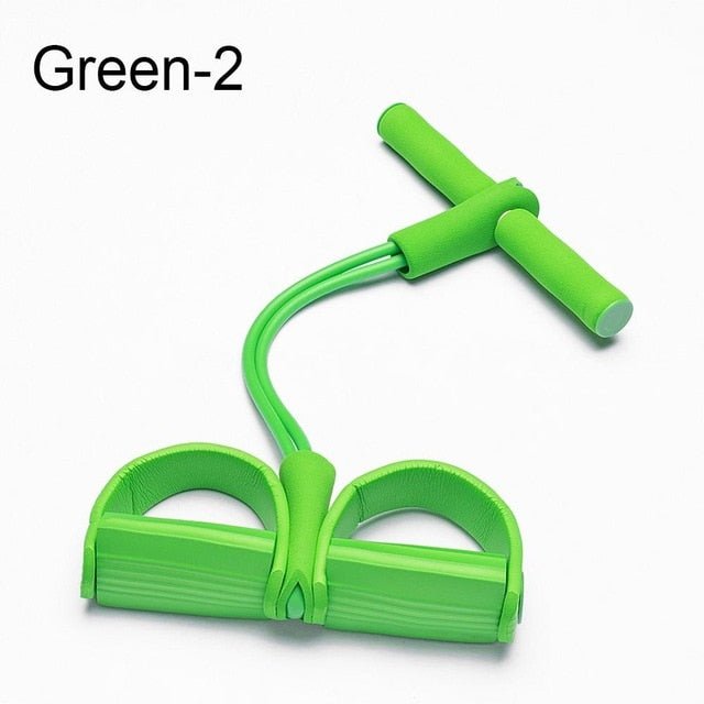 Tube Strong Exercise Fitness Resistance Bands - Green-2 Tube image