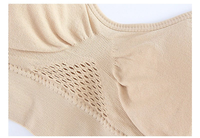 Jerrinut Seamless Breathable Wireless Push Up Bra Underwear With Pads image 18