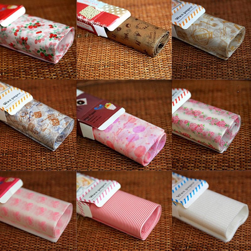 50Pcs/Lot Wax Food Grade Paper | Paper Food Wrappers image 9