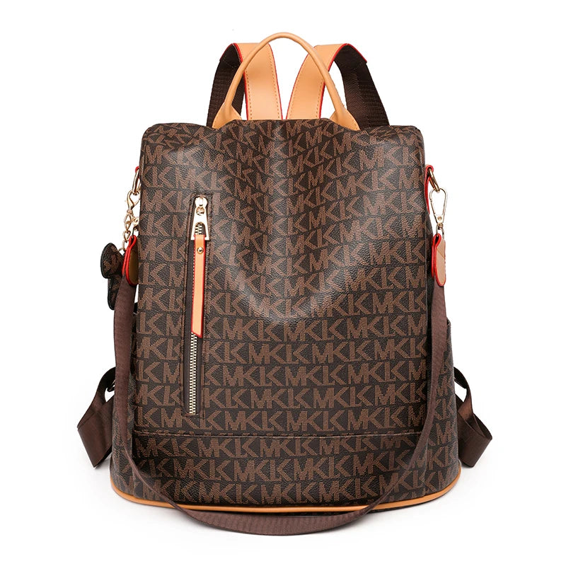 Fashion Backpack For Women PVC Waterproof Shoulder Bag Pack Female Casual Anti-theft Rucksack Shopping Travel Girl School Bags image 7