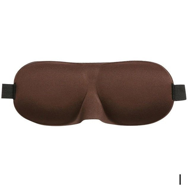 Soft Portable Sleeping Travel Eye Mask - as the picture 9 image