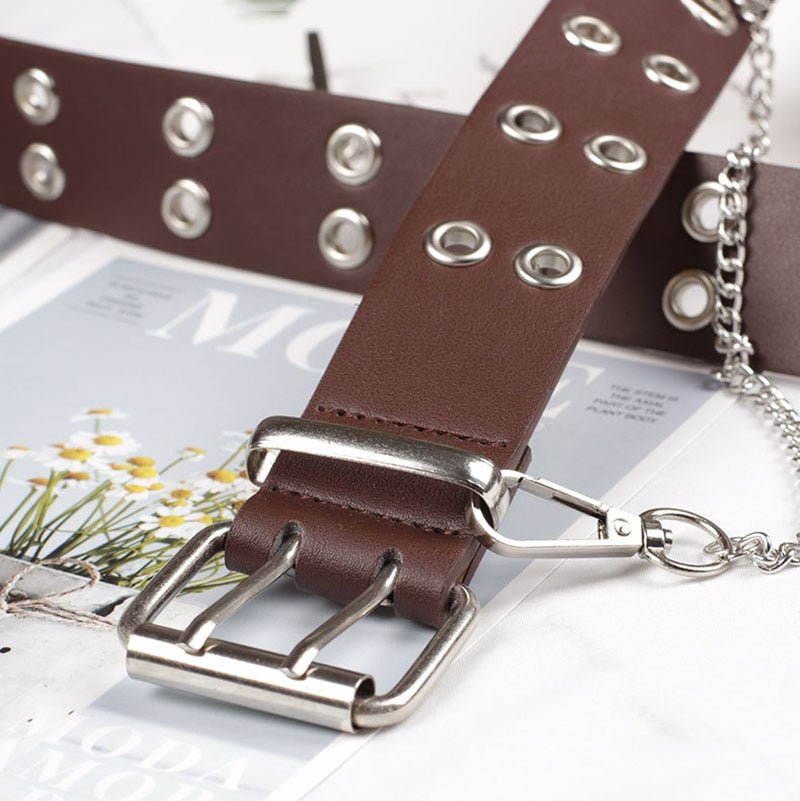 YBT Women Leather Pin Buckle Belt image 10