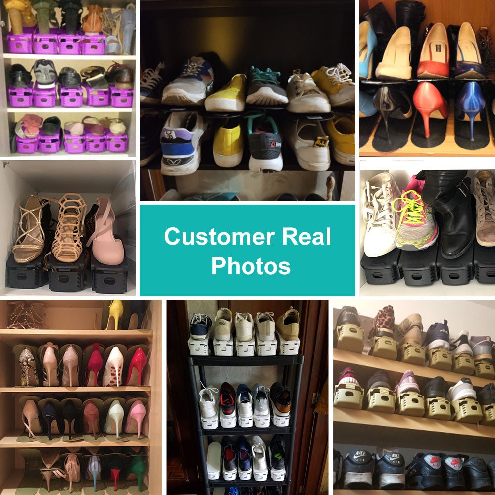 10pcs Durable Adjustable Shoe Organizer image 12