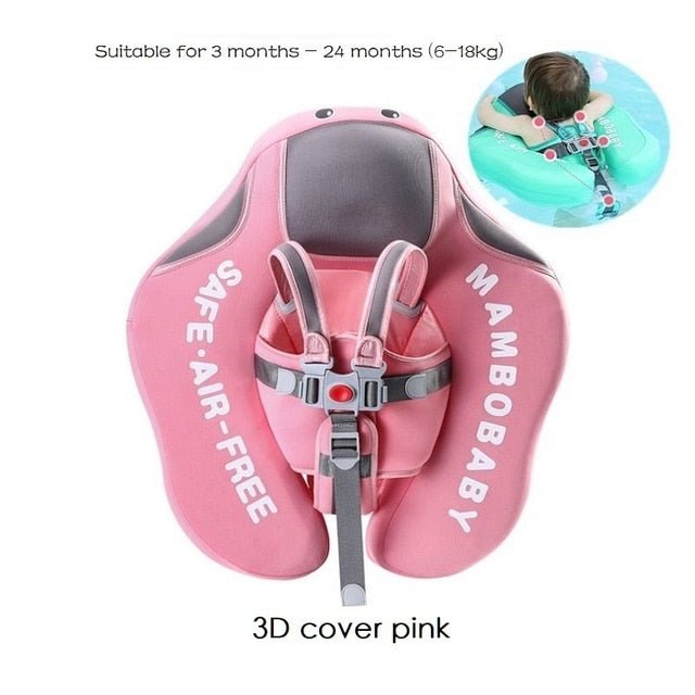 Solid Non-inflatable Baby Swimming Ring Float Swim Trainer Sunshade image 11