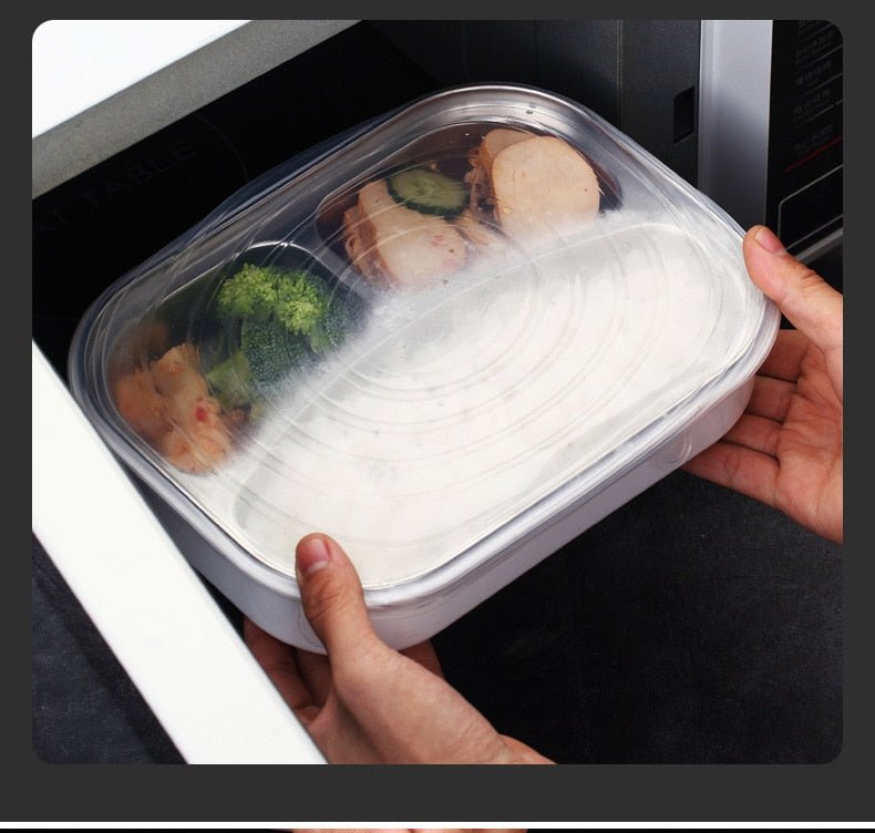 Worthbuy 6Pcs/Set Reusable Silicone Stretchable Food Cover Lids image 10