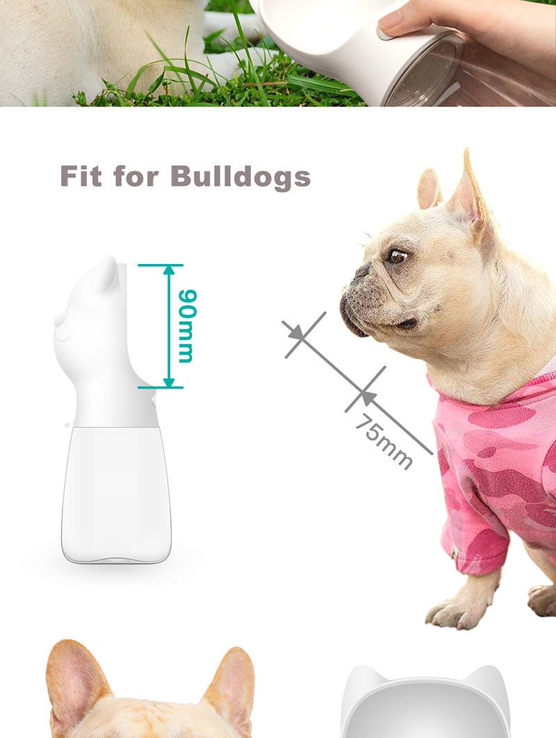 Portable Dog Water Bottle | Puppy Cat Drinking Bowl | Portable Pet Water Bottle image 6