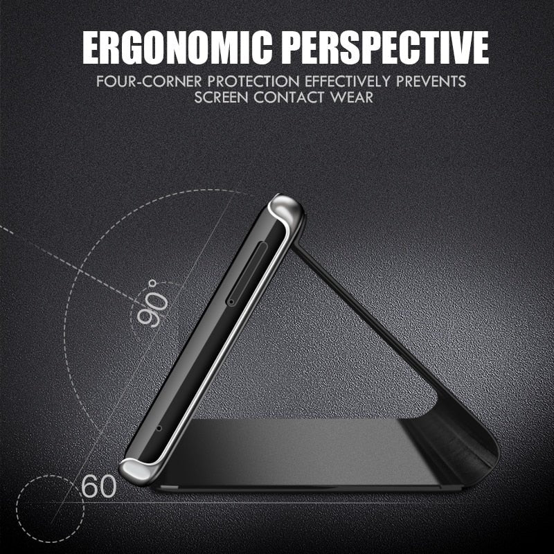 Smart Mirror Flip Case For Samsung Galaxy A51 A71 A50 A30 A10 A20 A40 A70 A10s A30s A20e Note 10 8 9 S10 S6 S7 S8 S9 Plus Cover image 12