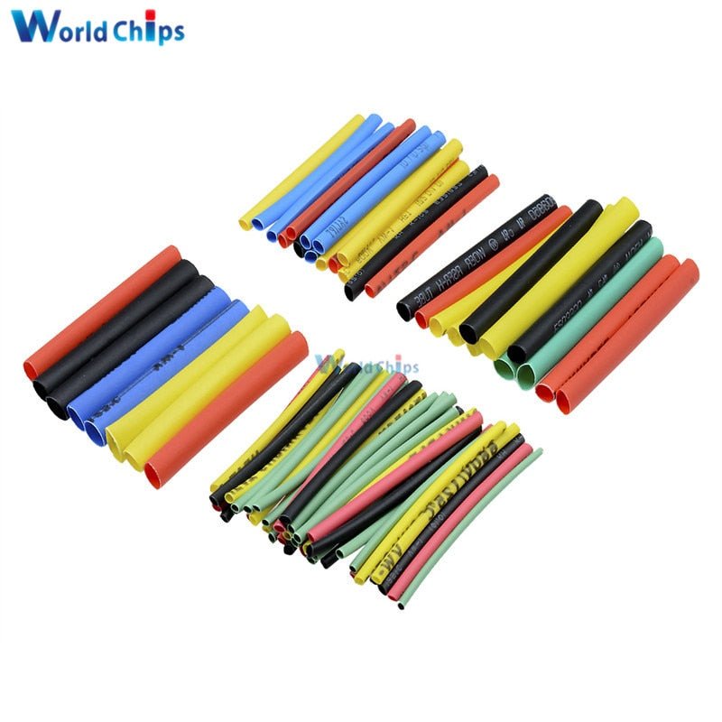 Polyolefin Heat Shrink Tubing Cable Sleeves Wrap | Heat Shrink Tubing Wire Wrap Cable Sleeve Assortment Electric Insulation Tube image 15