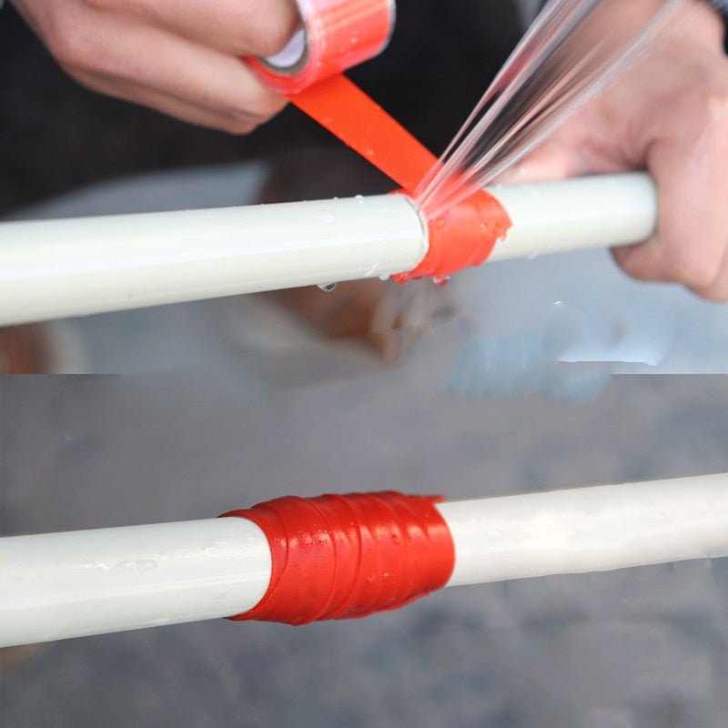 Super Fix Strong Stop Leak Seal Repair Insulating Tape | Waterproof Self Duct Pipe Tape image 1