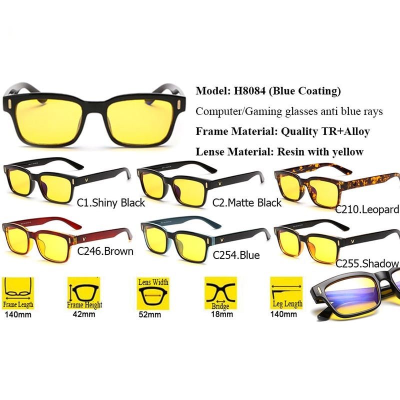 Blue Light Ray Goggle Screen Radiation Glasses image 10