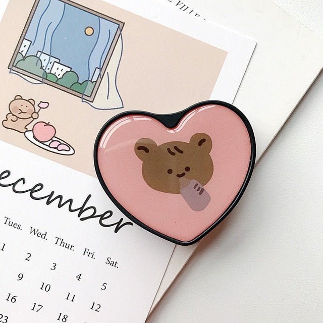 Cute Cartoon Mobile Phone Grip Bracket image 0