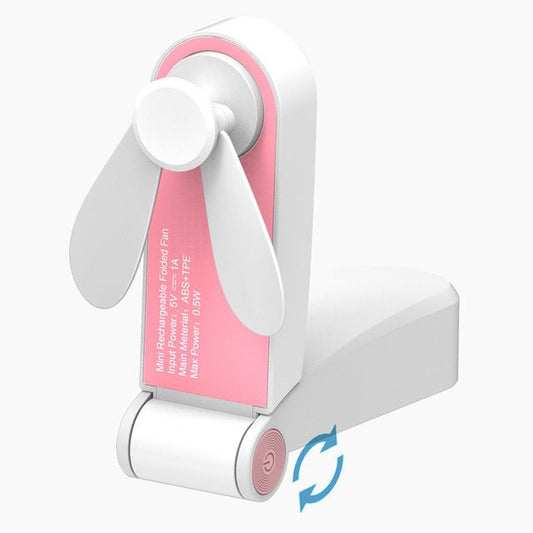 USB Pocket Foldable Fans | Electric Portable Small Fan | Desktop Electric Fan image 0
