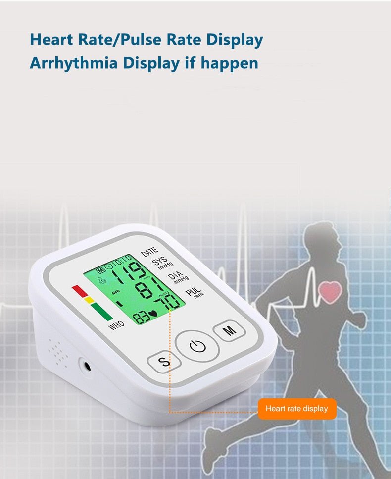 Saint Health Automatic Upper Arm Blood Pressure Monitor – Accurate Sphygmomanometer for Arterial Pressure Measurement image 12