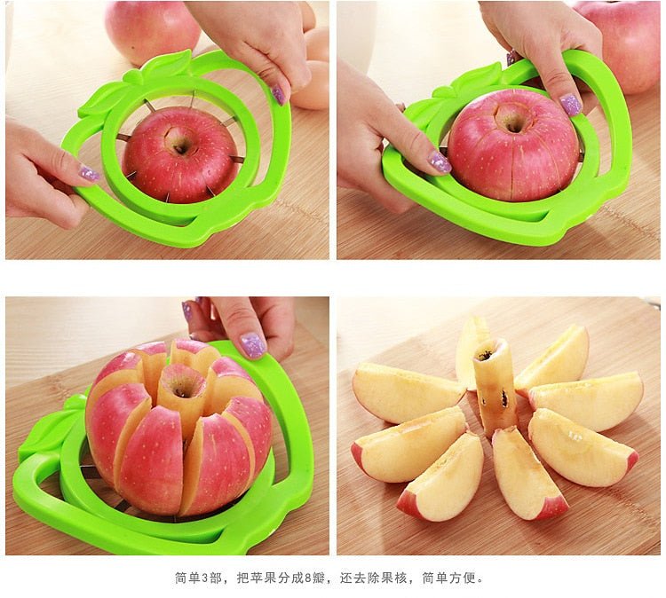Apple Slicer, Corer Cutter, Pear Fruit Divider image 3