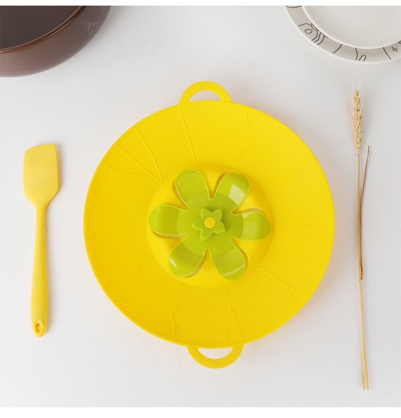 Silicone Lid Spill Stopper Cover For Pots and Pans image 11