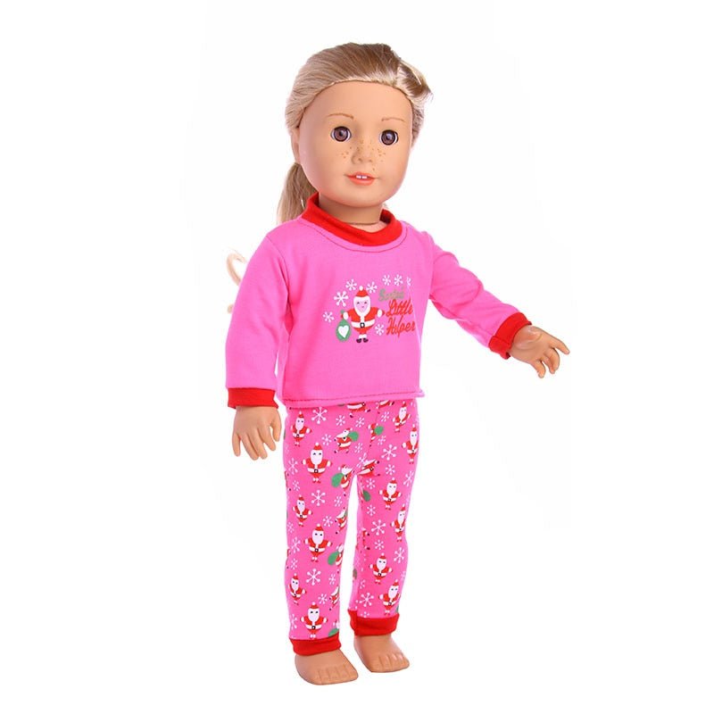 13 Styles Pajamas, Nightgown and Sleepwear Fit | 18 Inch American & 43CM Baby Doll Clothes Accessories image 106