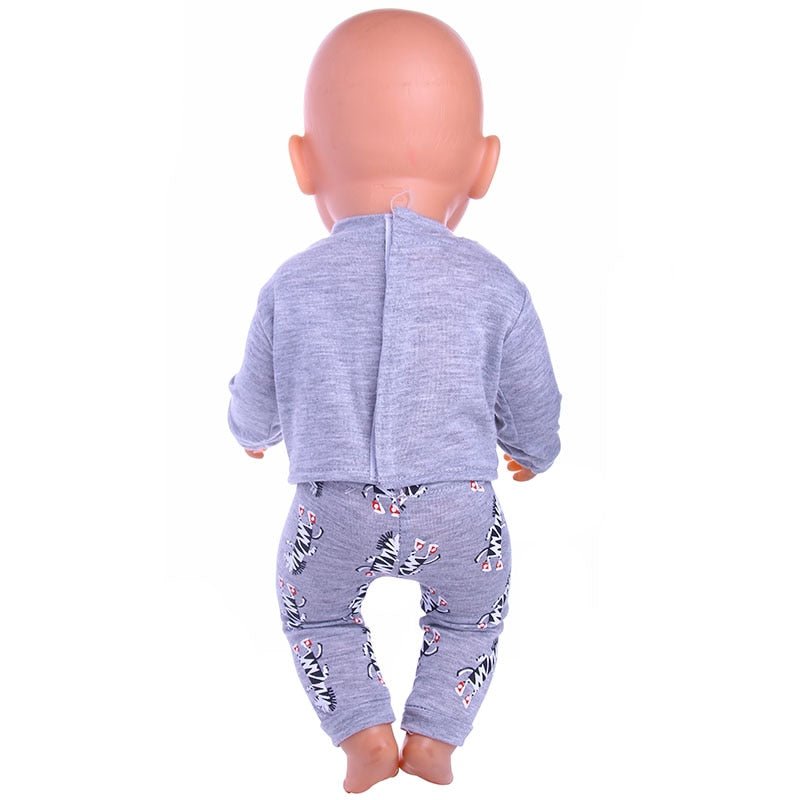 13 Styles Pajamas, Nightgown and Sleepwear Fit | 18 Inch American & 43CM Baby Doll Clothes Accessories image 43