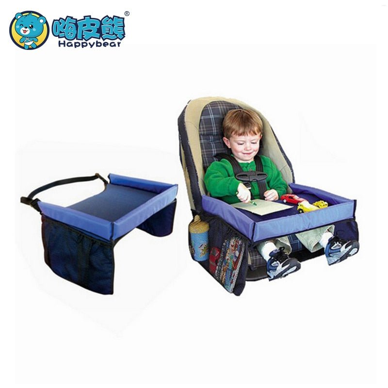 2PCS Waterproof Baby Car Seat Tray Stroller for Kid Toys, Games and Food image 11